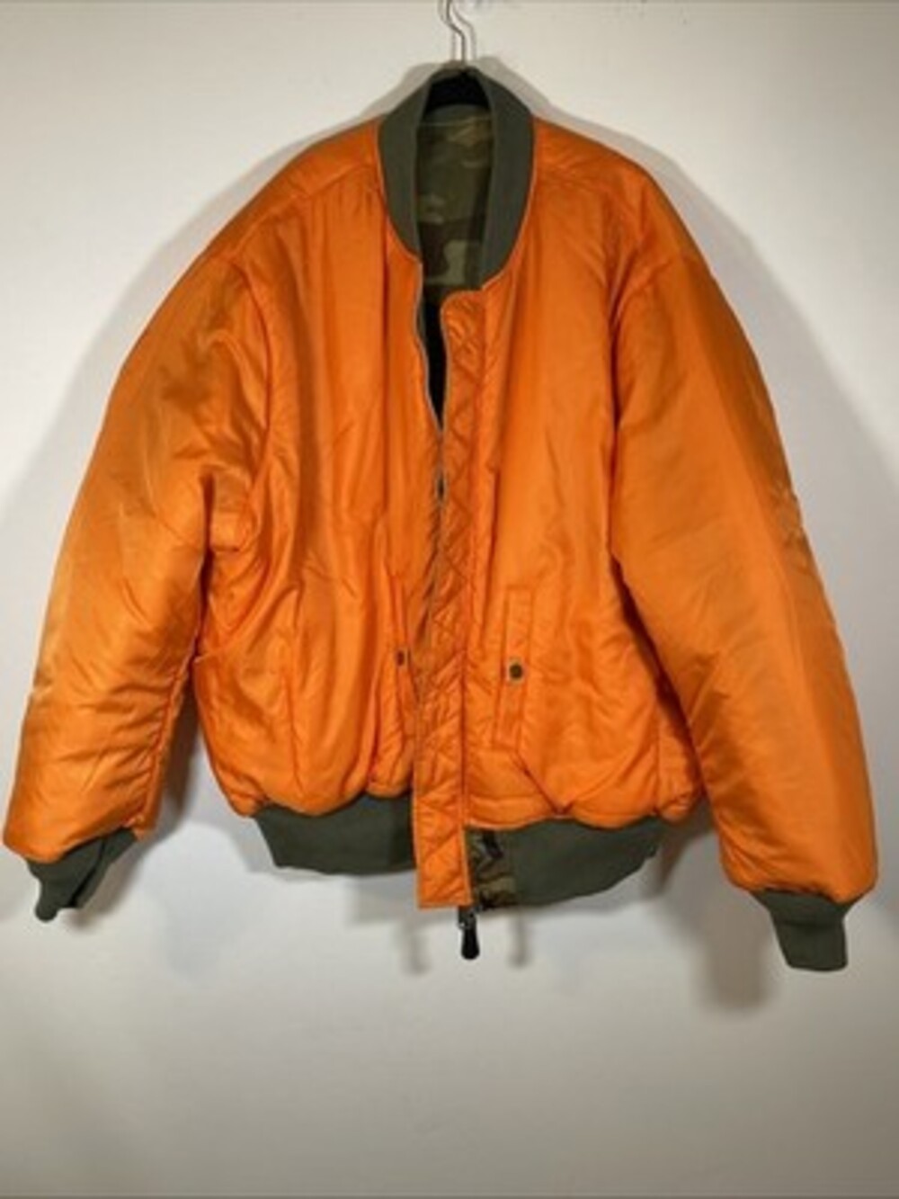 Alpha Industries MA-1 Flyers Heritage Bomber Jacket Men 3X Camo RARE! - Picture 10 of 10